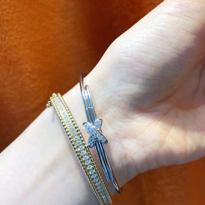 [ELAN LUXE]JEUX DE BRACELET SILVER DIAMONDS