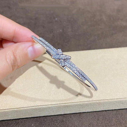 [ELAN LUXE]JEUX DE BRACELET DIAMONDS SILVER