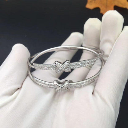 [ELAN LUXE]JEUX DE BRACELET DIAMONDS SILVER