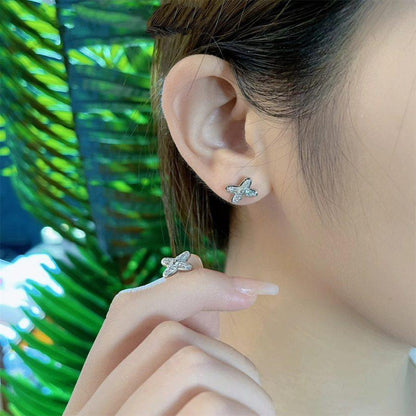 [ELAN LUXE]JEUX DE SILVER DIAMOND EARRINGS