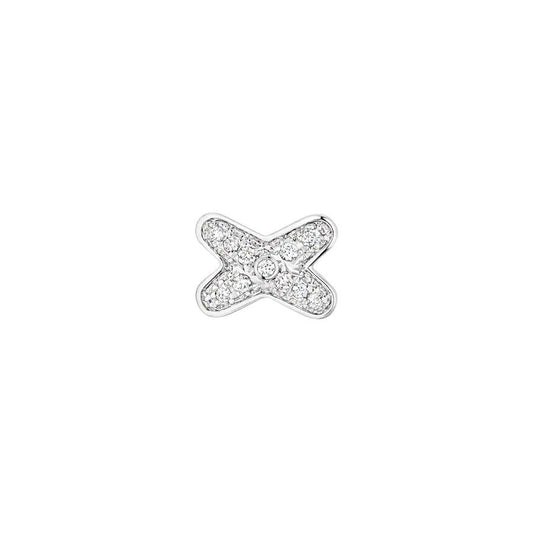 [ELAN LUXE]JEUX DE SILVER DIAMOND EARRINGS