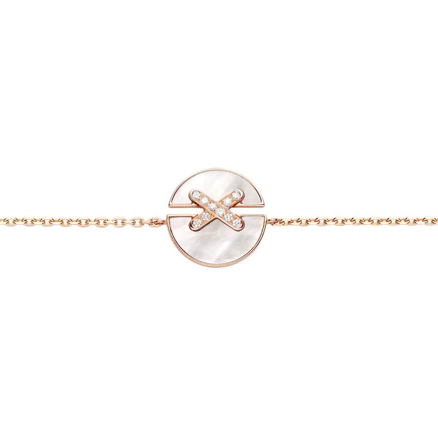 [ELAN LUXE]JEUX DE BRACELET MOP PINK GOLD DIAMONDS