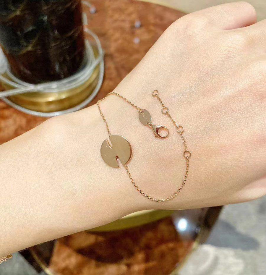 [ELAN LUXE]JEUX DE BRACELET MOP PINK GOLD DIAMONDS