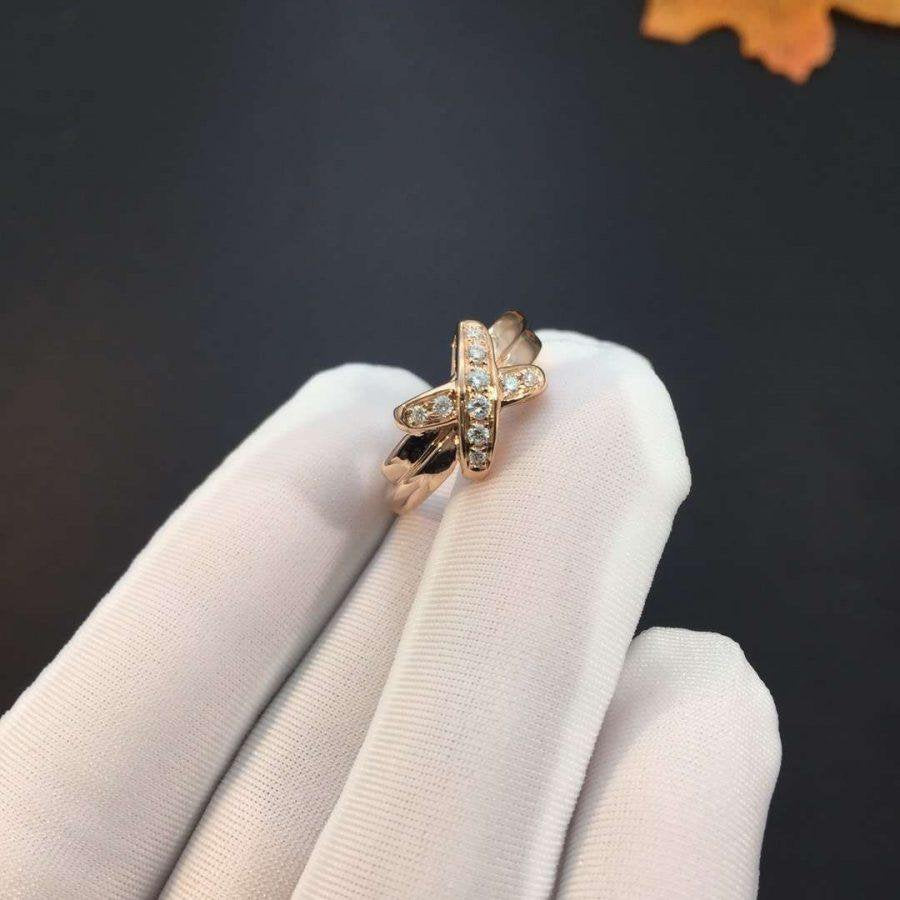 [ELAN LUXE]JEUX DE PINK GOLD DIAMOND RING