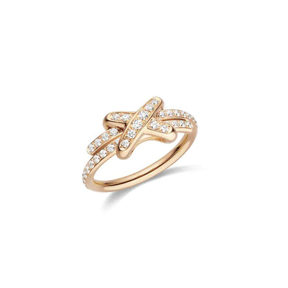 [ELAN LUXE]JEUX DE RING PINK GOLD DIAMOND