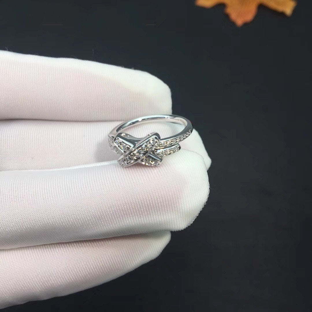 [ELAN LUXE]JEUX DE SILVER DIAMOND RING