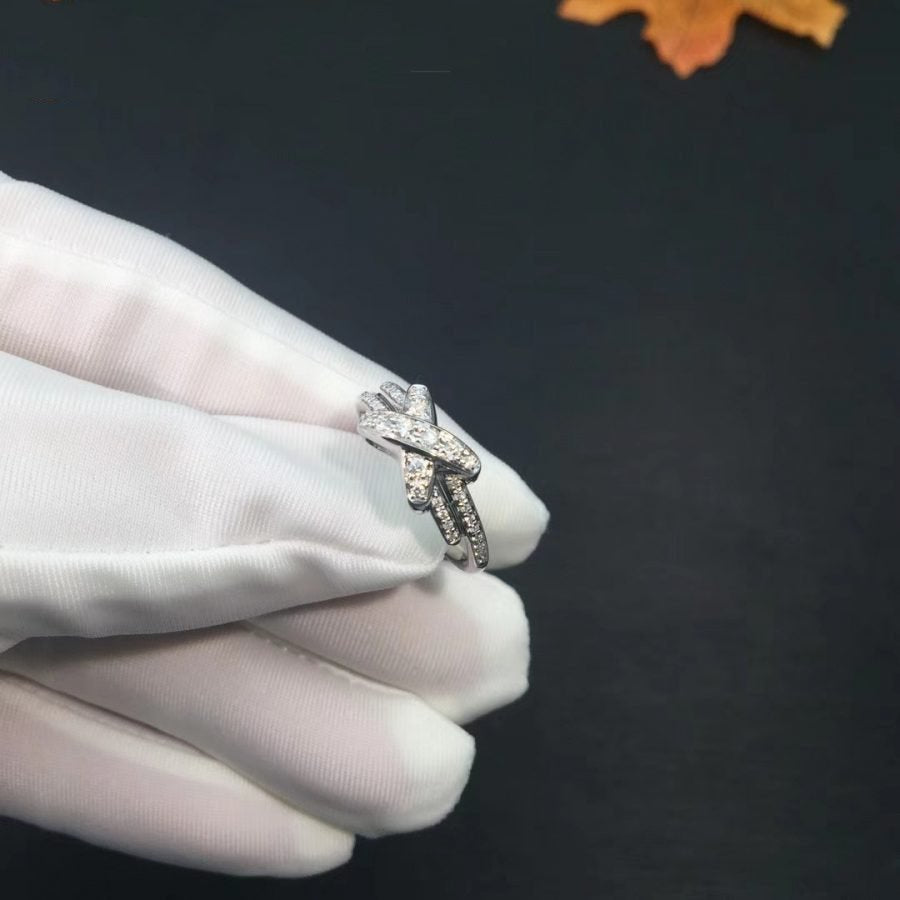[ELAN LUXE]JEUX DE SILVER DIAMOND RING