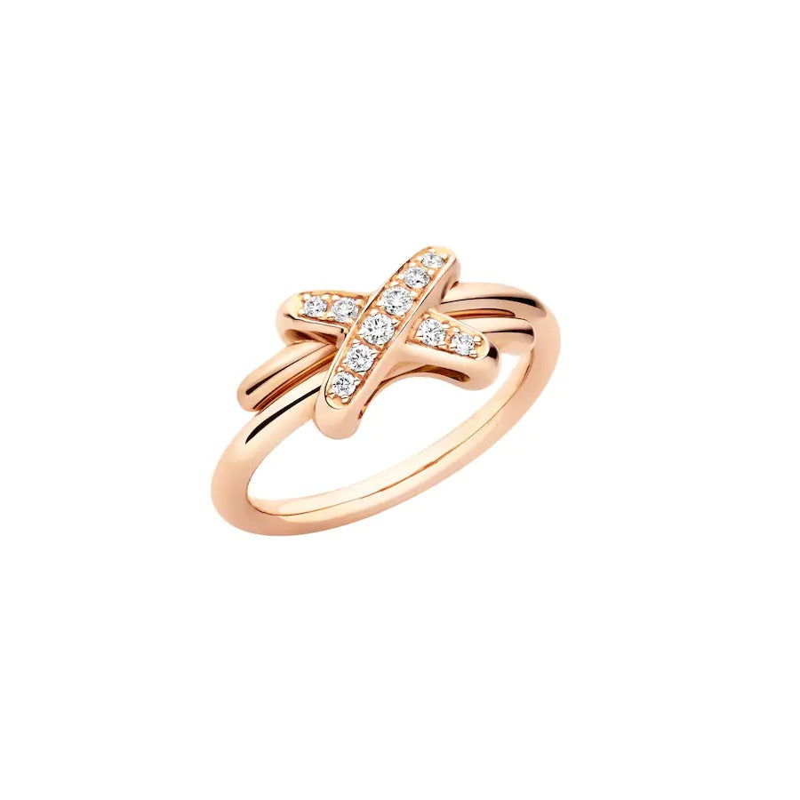 [ELAN LUXE]JEUX DE PINK GOLD DIAMOND RING