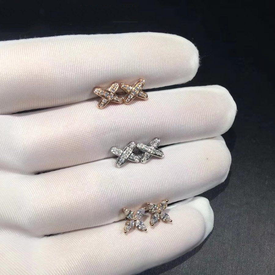 [ELAN LUXE]JEUX DE DIAMOND EARRINGS
