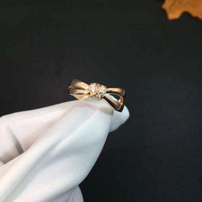 [ELAN LUXE]LIENS RING PINK GOLD DIAMOND