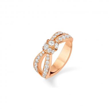 [ELAN LUXE]LIENS PINK GOLD DIAMOND RING