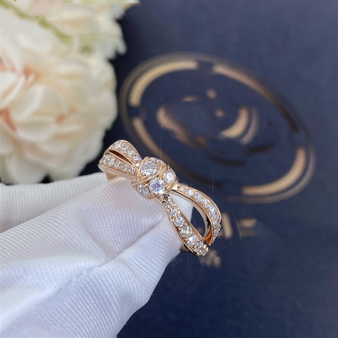 [ELAN LUXE]LIENS PINK GOLD DIAMOND RING