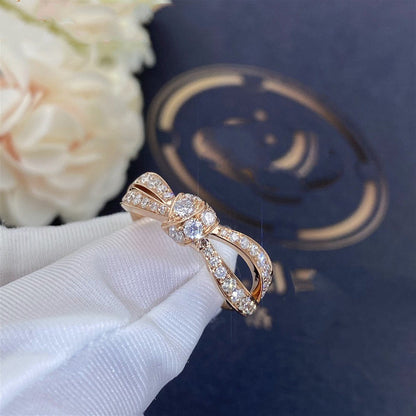 [ELAN LUXE]LIENS PINK GOLD DIAMOND RING
