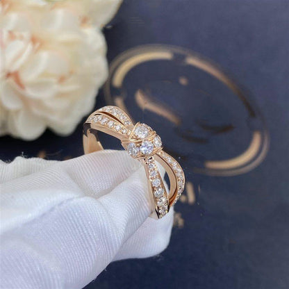 [ELAN LUXE]LIENS PINK GOLD DIAMOND RING