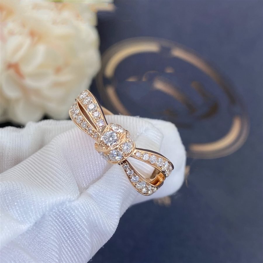 [ELAN LUXE]LIENS PINK GOLD DIAMOND RING