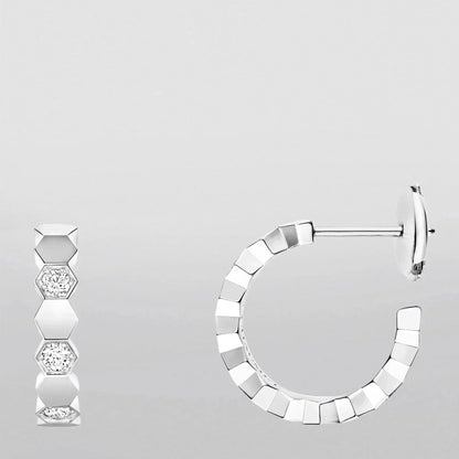 [ELAN LUXE]Hollow Design Four-Leaf Clover Flower Shape Ring