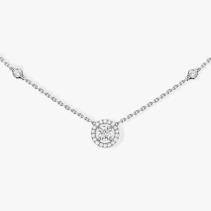 [ELAN LUXE]Diamond Necklace 0,20ct Brilliant Shape Joy