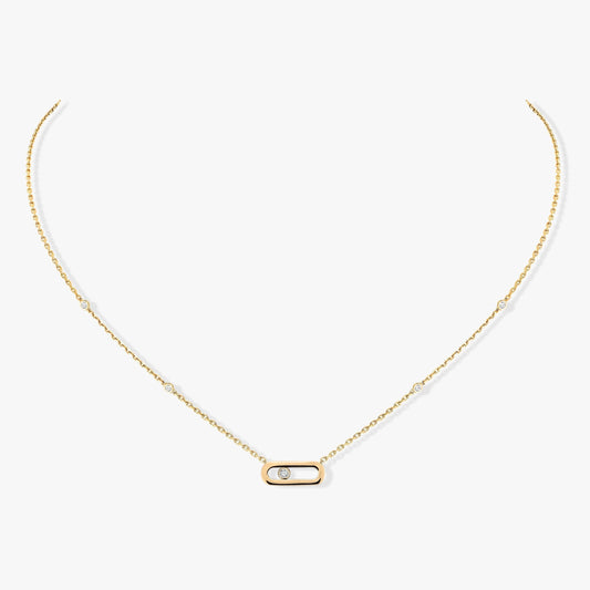 [ELAN LUXE]MOVE UNO DIAMOND NECKLACE