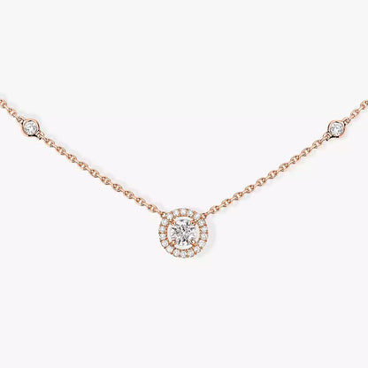 [ELAN LUXE]Diamond Necklace 0,20ct Brilliant Shape Joy