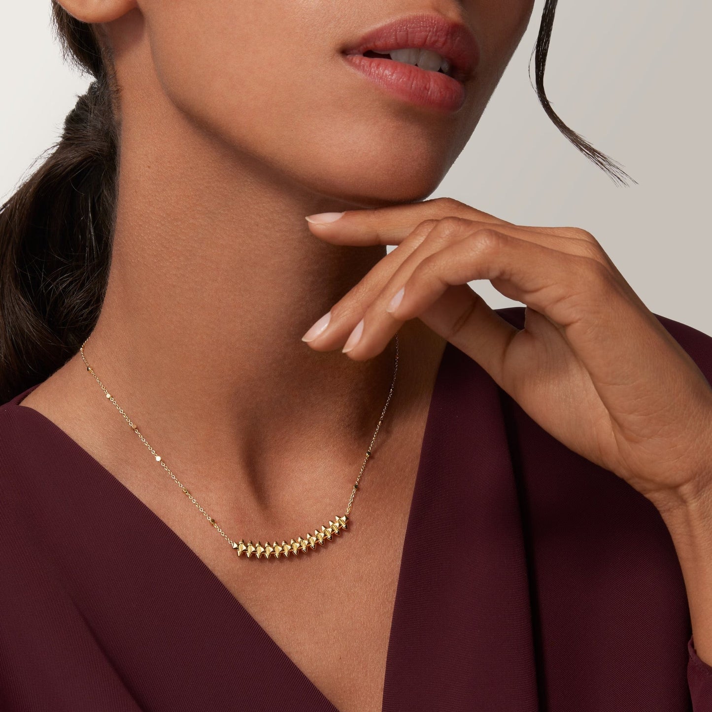 [ELAN LUXE]CLASH  SMALL NECKLACE