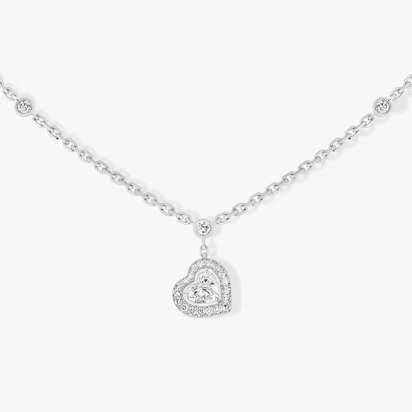 [ELAN LUXE]JOY HEART DIAMOND NECKLACE