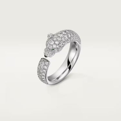 [ELAN LUXE]PANTHERE FULL DIAMOND SMALL RING