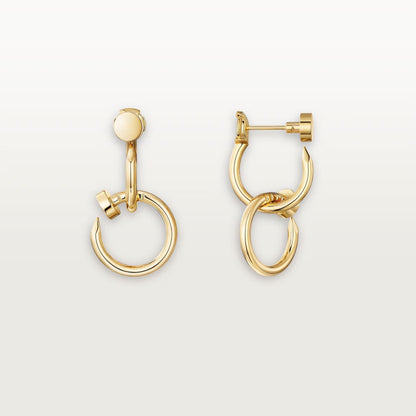 [ELAN LUXE]JUSTE NO DIAMOND DOUBLE EARRINGS