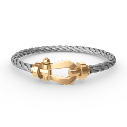 [ELAN LUXE]FORCE LARGE HORSESHOE NO DIAMOND BRACELET GOLD