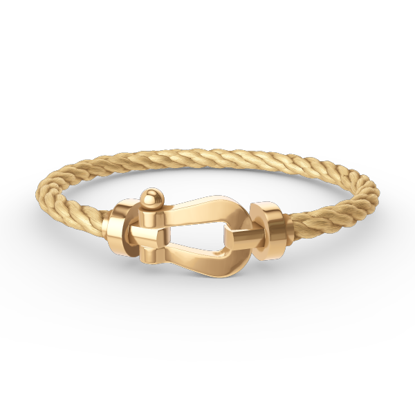 [ELAN LUXE]FORCE LARGE HORSESHOE NO DIAMOND BRACELET GOLD