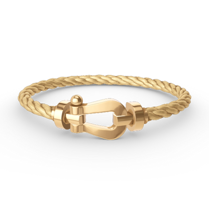 [ELAN LUXE]FORCE LARGE HORSESHOE NO DIAMOND BRACELET GOLD