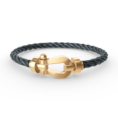 [ELAN LUXE]FORCE LARGE HORSESHOE NO DIAMOND BRACELET GOLD