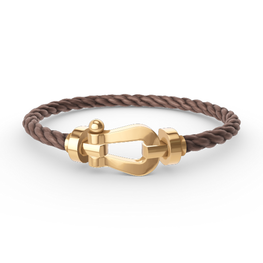 [ELAN LUXE]FORCE LARGE HORSESHOE NO DIAMOND BRACELET GOLD