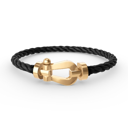 [ELAN LUXE]FORCE LARGE HORSESHOE NO DIAMOND BRACELET GOLD
