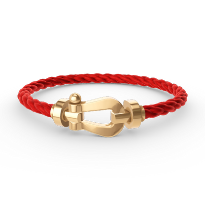 [ELAN LUXE]FORCE LARGE HORSESHOE NO DIAMOND BRACELET GOLD