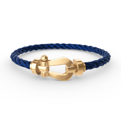 [ELAN LUXE]FORCE LARGE HORSESHOE NO DIAMOND BRACELET GOLD