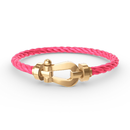 [ELAN LUXE]FORCE LARGE HORSESHOE NO DIAMOND BRACELET GOLD