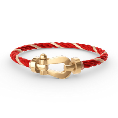 [ELAN LUXE]FORCE LARGE HORSESHOE NO DIAMOND BRACELET GOLD