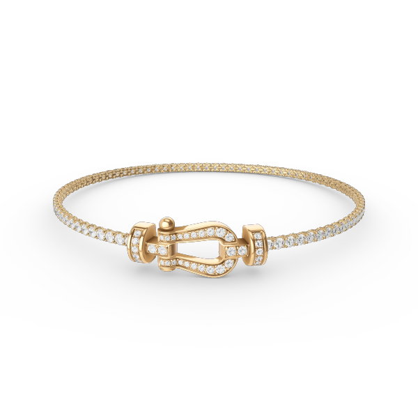 [ELAN LUXE]FORCE  HORSESHOE  DIAMOND TENNIS BRACELET