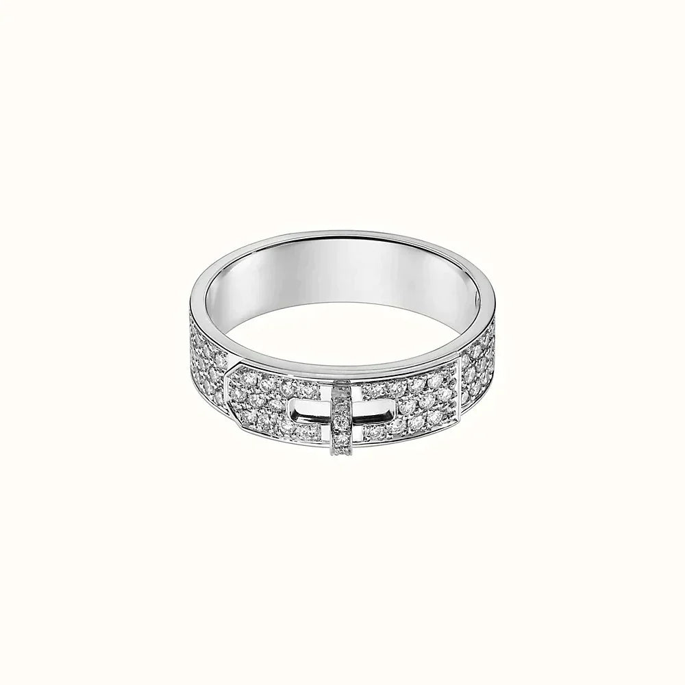 [ELAN LUXE]KELLY SILVER DIAMOND RING