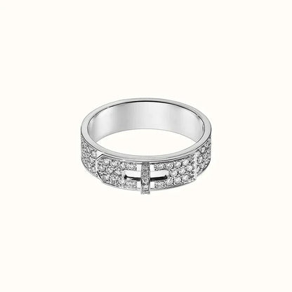 [ELAN LUXE]KELLY SILVER DIAMOND RING