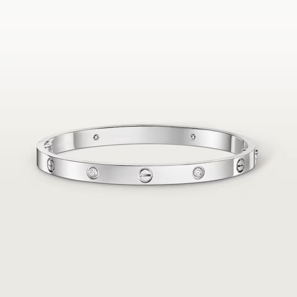 [ELAN LUXE]LOVE BRACELET 4.8MM 4 DIAMONDS