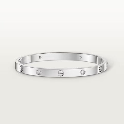 [ELAN LUXE]LOVE BRACELET 4.8MM 4 DIAMONDS