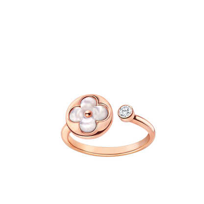 [ELAN LUXE]SUN 1 DIAMOND PINK MOP RING