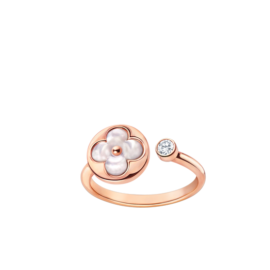 [ELAN LUXE]SUN 1 DIAMOND PINK MOP RING