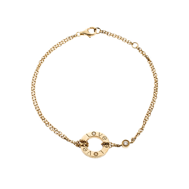 [ELAN LUXE]LOVE BRACELET 2 DIAMOND