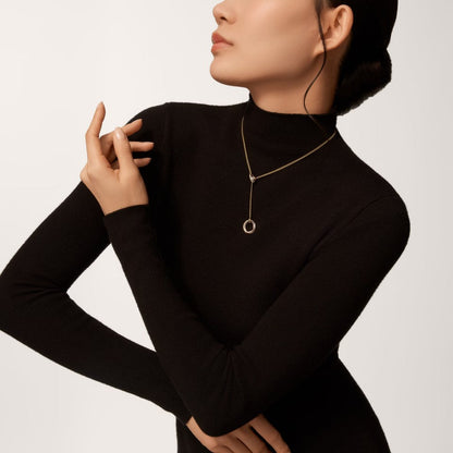 [ELAN LUXE]TRINITY DIAMONDS NECKLACE