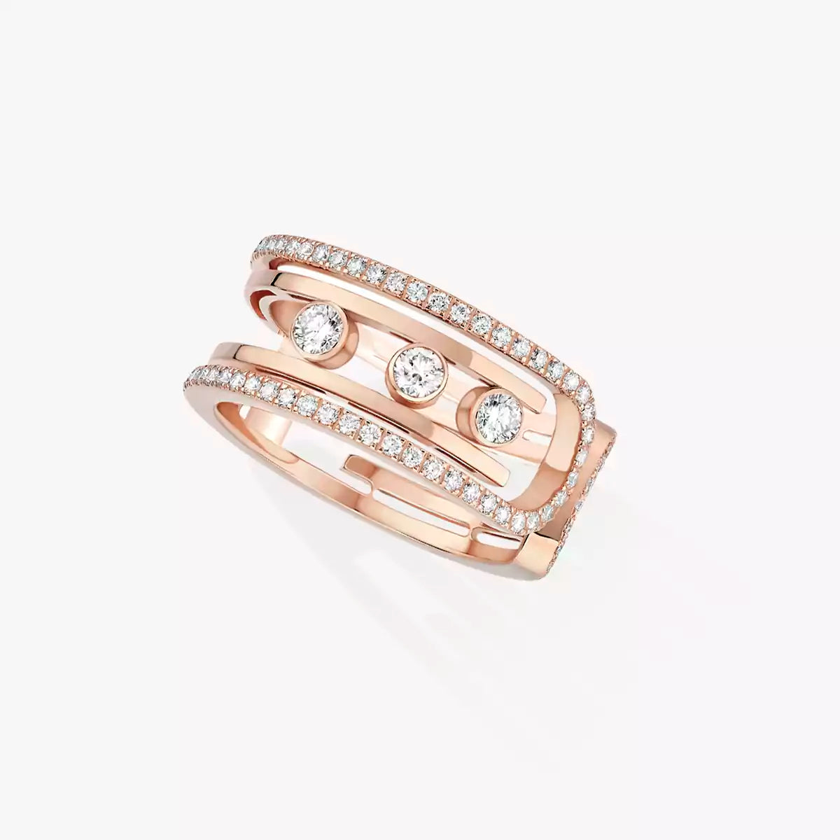 [ELAN LUXE]Move 10th Diamond Ring in Gold