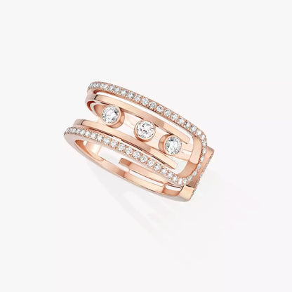[ELAN LUXE]Move 10th Diamond Ring in Gold