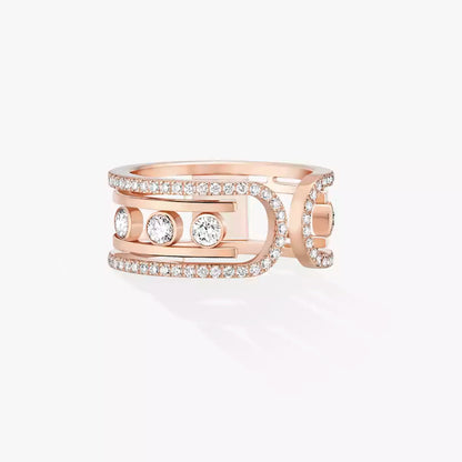[ELAN LUXE]Move 10th Diamond Ring in Gold