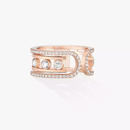 [ELAN LUXE]Move 10th Diamond Ring in Gold